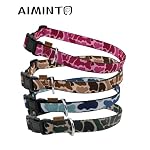 Dog Collar, Cute Camouflage Pattern, Soft and Adjustable Collar with Quick Release Buckle (XS (Neck 9-13", Width 3/8"), Camouflage Green) - Image 5