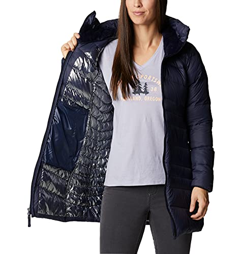 Columbia Jaqueta feminina Autumn Park Down Mid Jacket, Dark Nocturnal, Médio