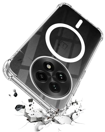 Image of Jkobi Shockproof Crystal-Clear Back Cover for OnePlus 13 (Magsafe Wireless Support | Drop & Camera Protection | Hard Polycarbonate)