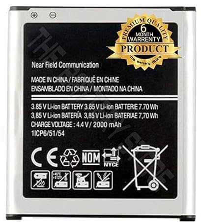 Image of Original EB-BG530CBN Battery for Samsung Galaxy Grand Prime / J5 / J210F / J2 2016 / J2 Pro /J2 Prime /Galaxy On5 Battery with 6 Month Warranty**** (N00123)