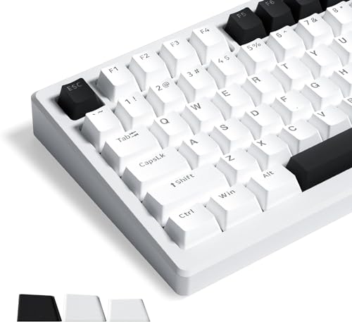 Tofu65 2.0 White 組み立て済み + キーキャップセット付 はんだ付け不要】Tofu65 2.0：初めての自作高級メカニカルキーボードを