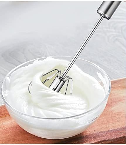 Premium 10 Inch Stainless Steel Egg Whisk for Baking, Cooking, Whisking, Beating, Stirring - Image 5