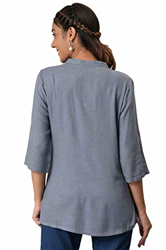 Image of Aurelia Women's Viscose Regular Fit Regular Kurta