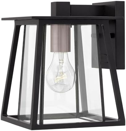 Hinkley Walker One Light Extra Small Outdoor Wall Mount, Black