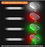 Generic Mini 4 Pro Drone Searchlight Strobe Light Night Navigation Flight Light Lamp Headlight with Top Carry Extension Bracket for DJI Mini 4 Pro Anti-Collision Drone Accessories - Image 4