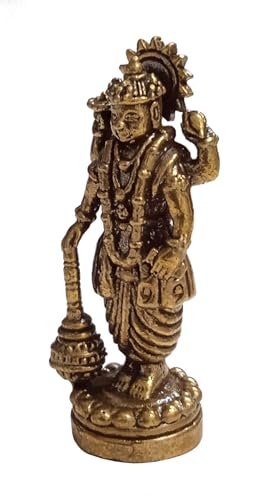 Miniatura Estatua de Latón Vishnu de Pie miniatura 3