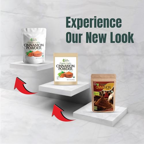 image for True Organic Pure Ceylon Cinnamon Powder, 1 lb, Premium Grade, Gluten 