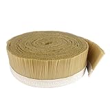MPSSAA 1M X 70mm/100mm Bürste CNC Goldene Bürste Staubsauger Graviermaschine Holzbearbeitung Fräsmaschine Werkzeuge Passend for CNC-Spindelmotor (Voltage : 70mm)