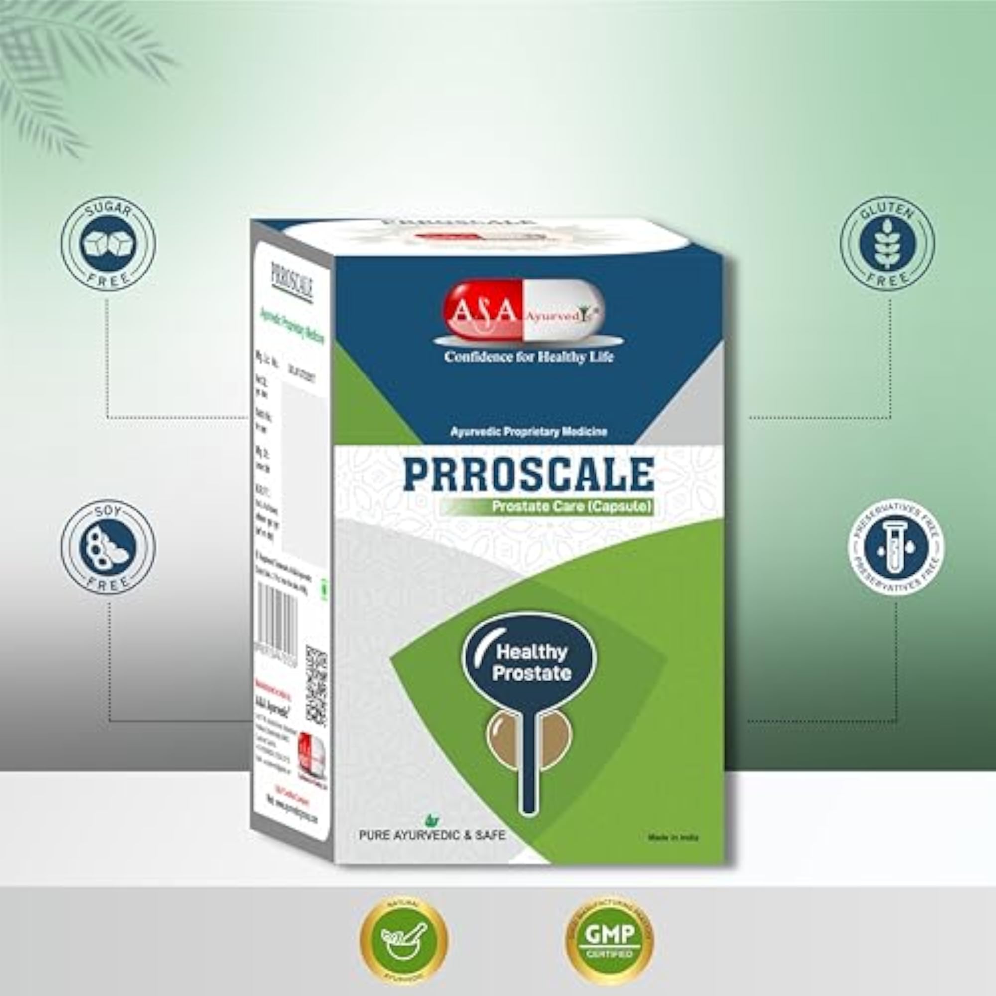 Prroscale Prostate Care Capsules, 60 Caps