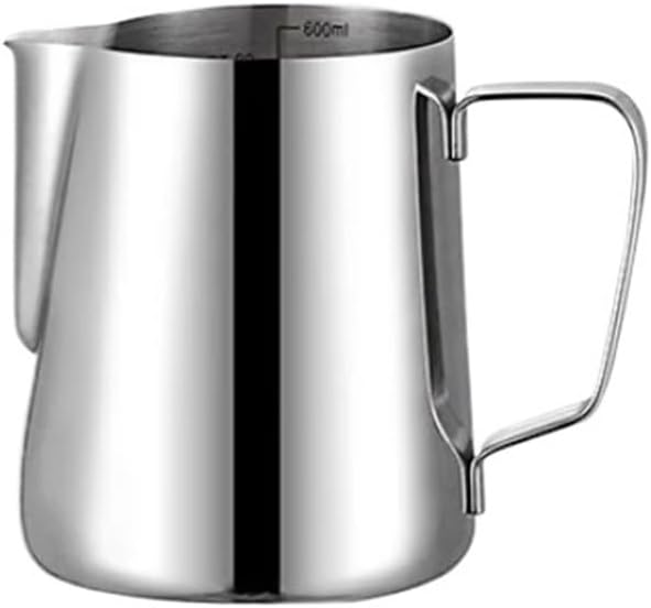 304 Stainless Steel Coffee Milk Frother Jug With Scale Cafe Barista Professional Steam Espresso Latte Art Kitchen Tools(350ml)