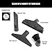 CRAFTSMAN CMXZVBE38803 1-7/8 in. Wet Dry Vac Attachment Kit, Industrial-Grade Shop Vacuum Accessories for Cleaning your Home, Fits 1-7/8 in. Hose Diameters