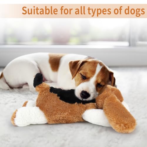 Puppy Toy with Heartbeat, Dog Heartbeat Toy for Separation Anxiety Relief — view 3