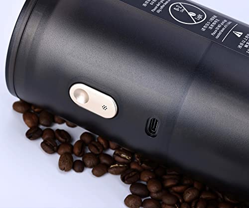 Portable Electric Coffee Grinder, Adjustable 14 Grinding Degree With Usb Charging For Espresso, Electric Burr Grinder, Cold Brew, Drip Coffee & All #TOP3