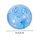 Hamsterball,RoadLoo 2Pcs 12cm Hamsterball Übungsball Sportball Rolle Kugel Laufkugel Joggingball Kleintiere Kunststoff Spielzeug für Haustier Ratten Mäuse Rennmaus laufendes Jogging Fitness Laufen