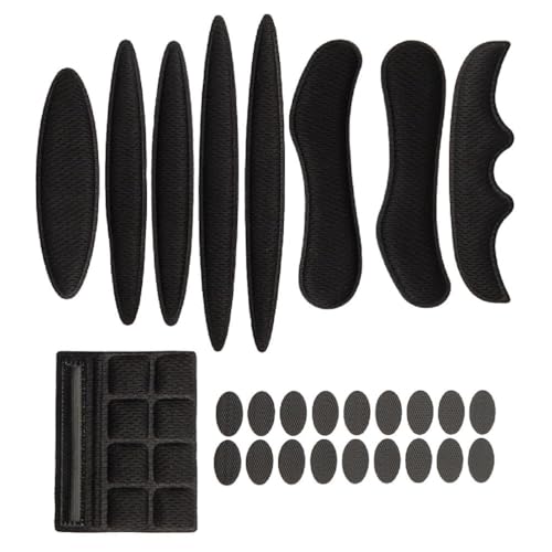ljhnba 27Pcs Helmet Padding Foam Kit Bicycle Helmet Replacement Pads Universal Helmet Foam Pads Set for Bike Motorcycle Cycling Helmet Pad