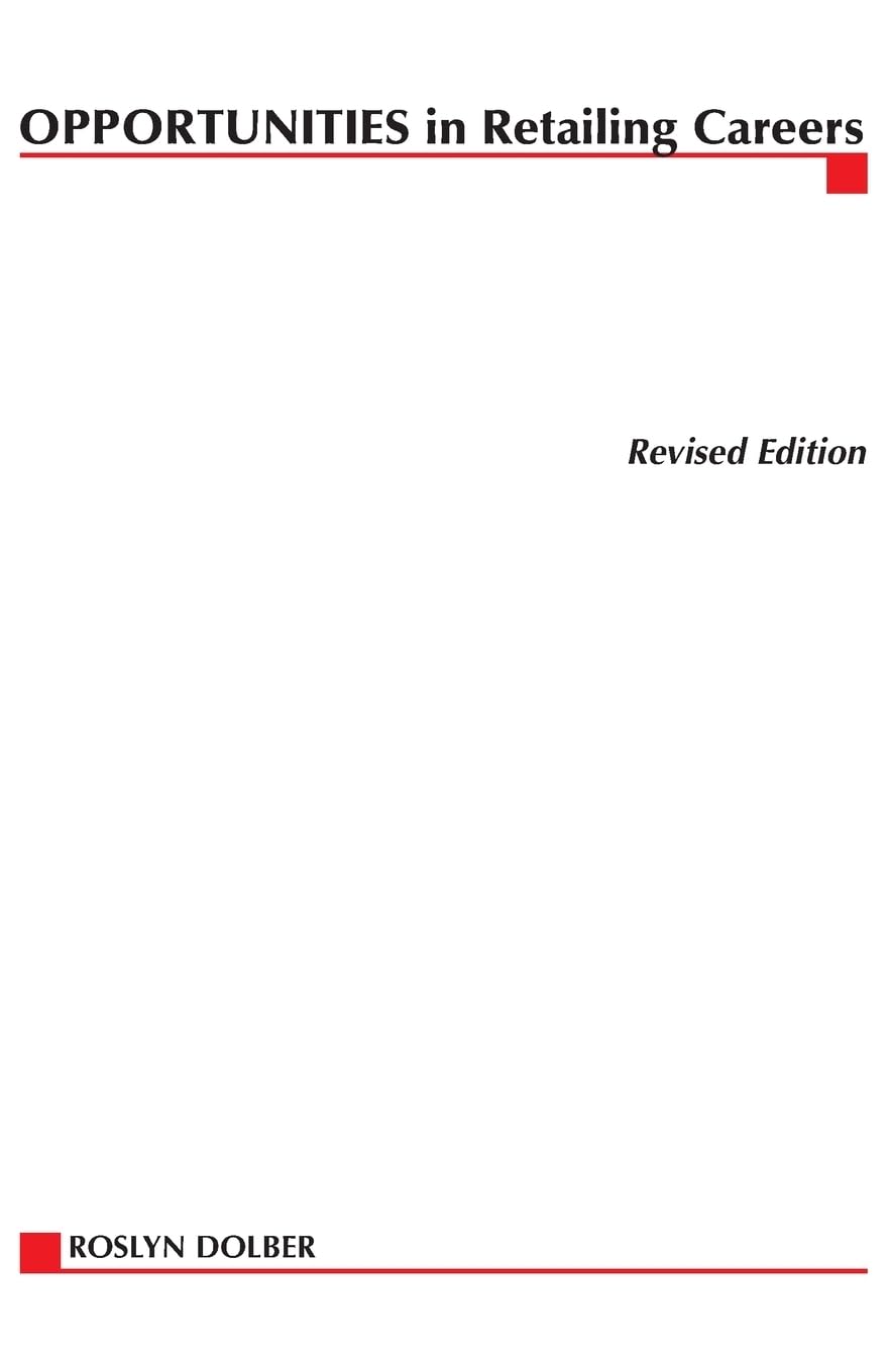 Buy Opportunities in Retailing Careers (Opportunities In! Series) — BookShops.in
