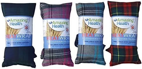 Amazing Health Wheat bag Micro-Hotties UK Made Non scented(TARTAN)