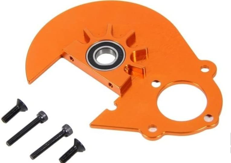 Baja CNC 57t The Gear Side Panels Oragne Color 95215 - Parts & Accs -