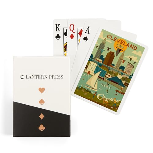 Baraja Poker Lantern Press Cleveland Ohio 52 Cartas