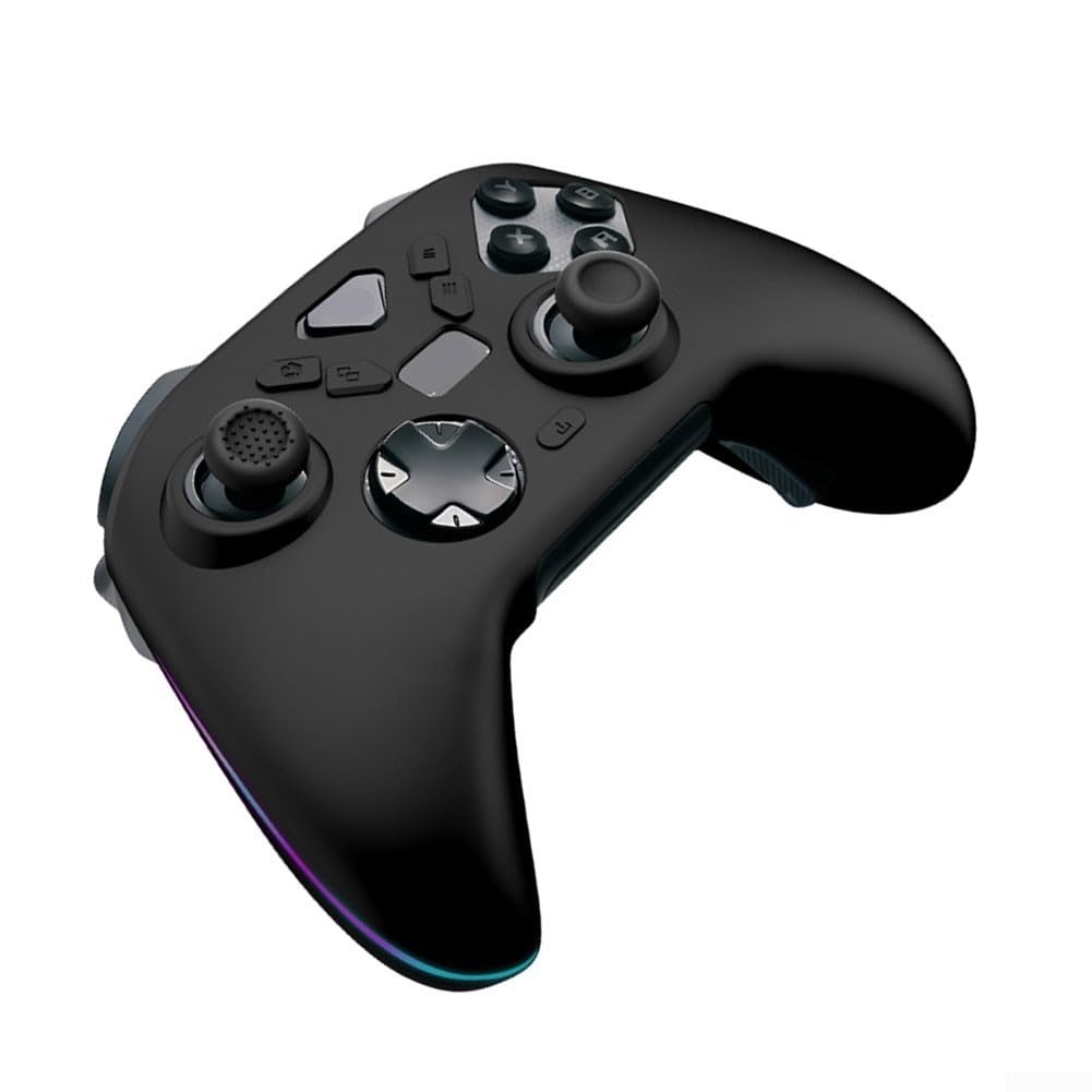 Texturierte Silikonhülle für rog Raikiri II Rutschfest Texturierte(Black) | Texturierte für oberfläche, erhöhter Grip, rutschfest, bessere Kontrolle, intensives Gaming