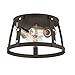 Designers Fountain 91622-RT Flushmount, Rustique