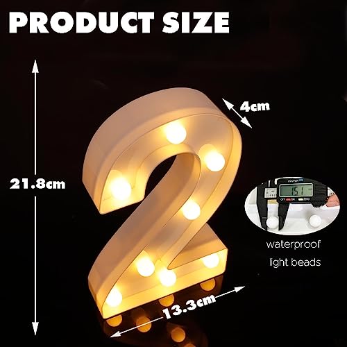 Comparativas de Señales con números luminosos que puedes comprar esta semana. 17 Imagen adicional
