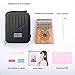 Kithouse Kalimba Thumb Piano 17 Keys Set with Mandala Pattern, Wooden Mbira Finger Piano Gifts African Music Instrument for Kids and Adults Beginners - Include Kalimba Case, Music Book, Tuning Hammer