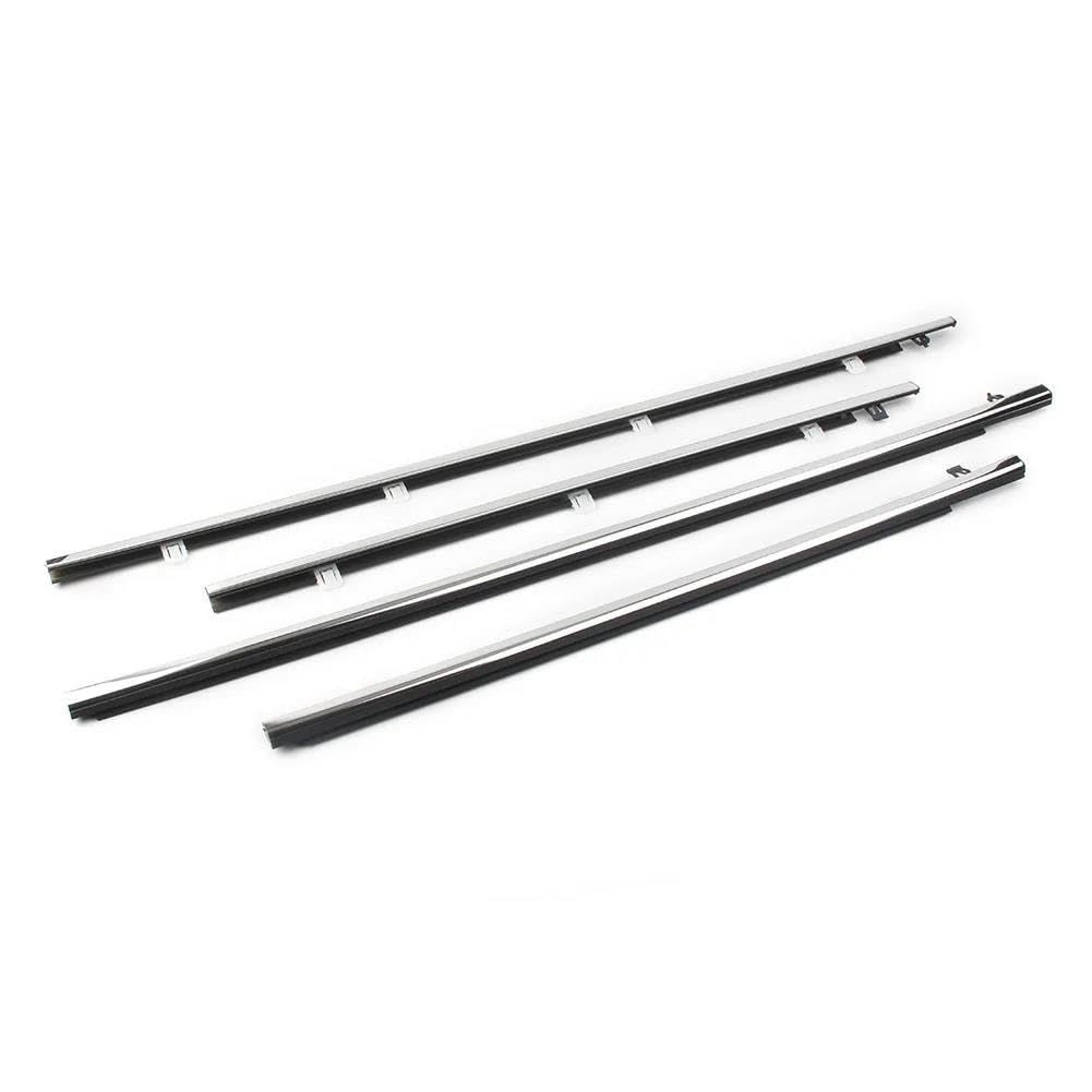 Striscia Tenuta Portiera 4 Pezzi Guarnizione In Gomma Finestrini Esterni Modanatura Porta Modanatura Cintura Finestrino Per Spirior Per Accord Per Acura TSX 2009-2014 Guarnizioni