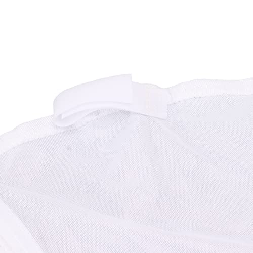 Robótico limpador de piscina, removedor de fiapos elétrico de peso alimentado por USB, tecido branco