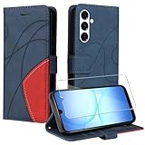 [Fonction magnétique et béquille] - L'étui portefeuille peut être fermé par une fermeture magnétique,il peut également être utilisé comme béquille,il est très pratique de regarder des films ou des vidéos.