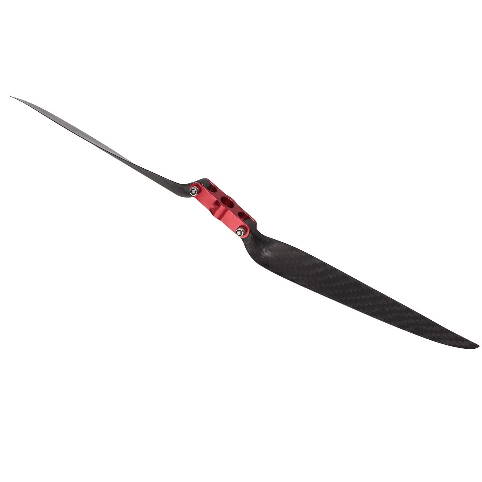 Tbest Hélice de base de fibra de carbono RC de alta resistencia a la torsión de 325 mm de largo, 2 cuchillas para material sólido de fibra de carbono real para instalación general tamaños de