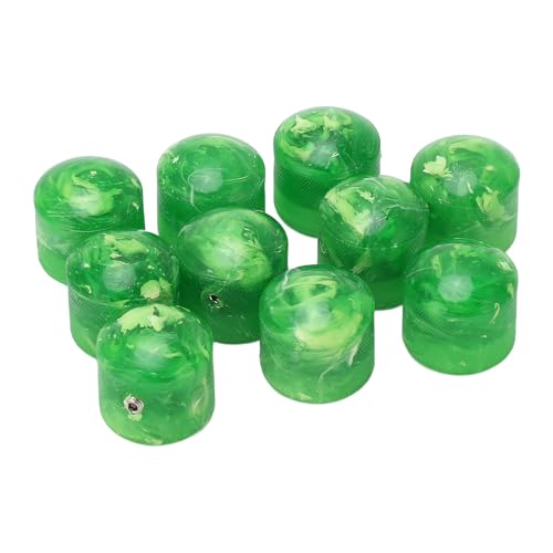Boutons de dôme de volume plastique vert GD87 avec commandes réglables fluides