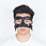 Qiancheng Nose Guard Face Shield, Carbon Fiber - Frost Pattern QC-Pro-MC