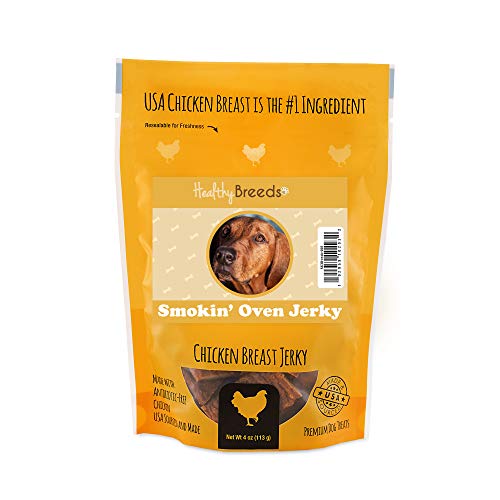 Healthy Breeds Redbone Coonhound Smokin' Oven Chicken Breast Jerky Dog ...