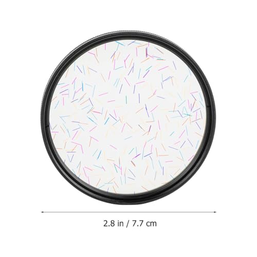 Filtro de efectos para cámara de 77mm Toddmomy con anillo enrollable de plástico resistente 2
