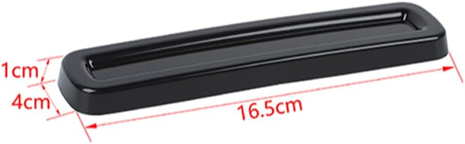 Rear High Brake Light Cover Back High Mounted Brake Marker Lamp Trim Frame for Jeep Wrangler JL JLU 2018-2026 Car Exterior Accessories