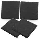 Bords rugueux : les bords de ces sous-verres en pierre sont laissés dans leur état naturel et rugueux, ce qui donne à chaque sous-verre un aspect distinctif., sous-verres ménagers, sous-verres pour table