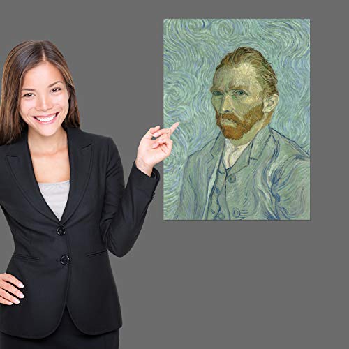 Palacelearning Vincent Van Gogh Self Portrait Poster Print - Fine Art Wall Decor (18 X 24, Laminated) #TOP3