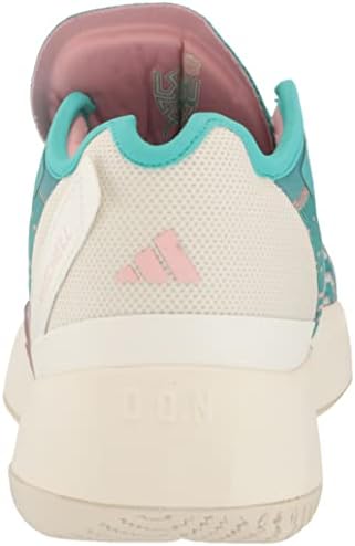 adidas Unisex D.O.N. Issue 4 Basketball Shoe, Semi Mint Rush/Wonder Mauve/Off White, 9.5 US Men | Image 2