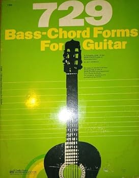 Paperback 729 Bass-Chord Forms for Guitar Book