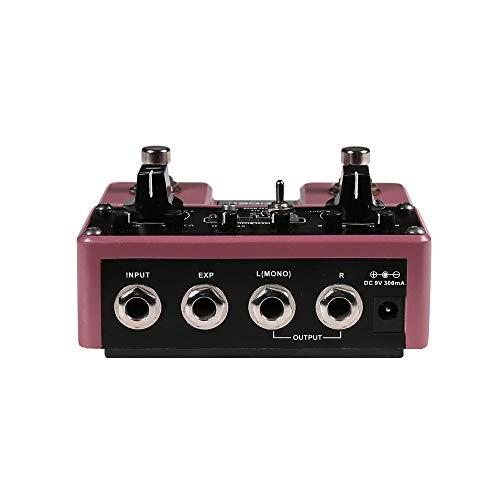 Mooer Tender Octaver Pro, Stereo Octave Pedal With Adjustable Between Unison And +1/-1 Octave Make Your Harmonization, Pitch Shifting, Whammy And Detune Chorus Effects #TOP3