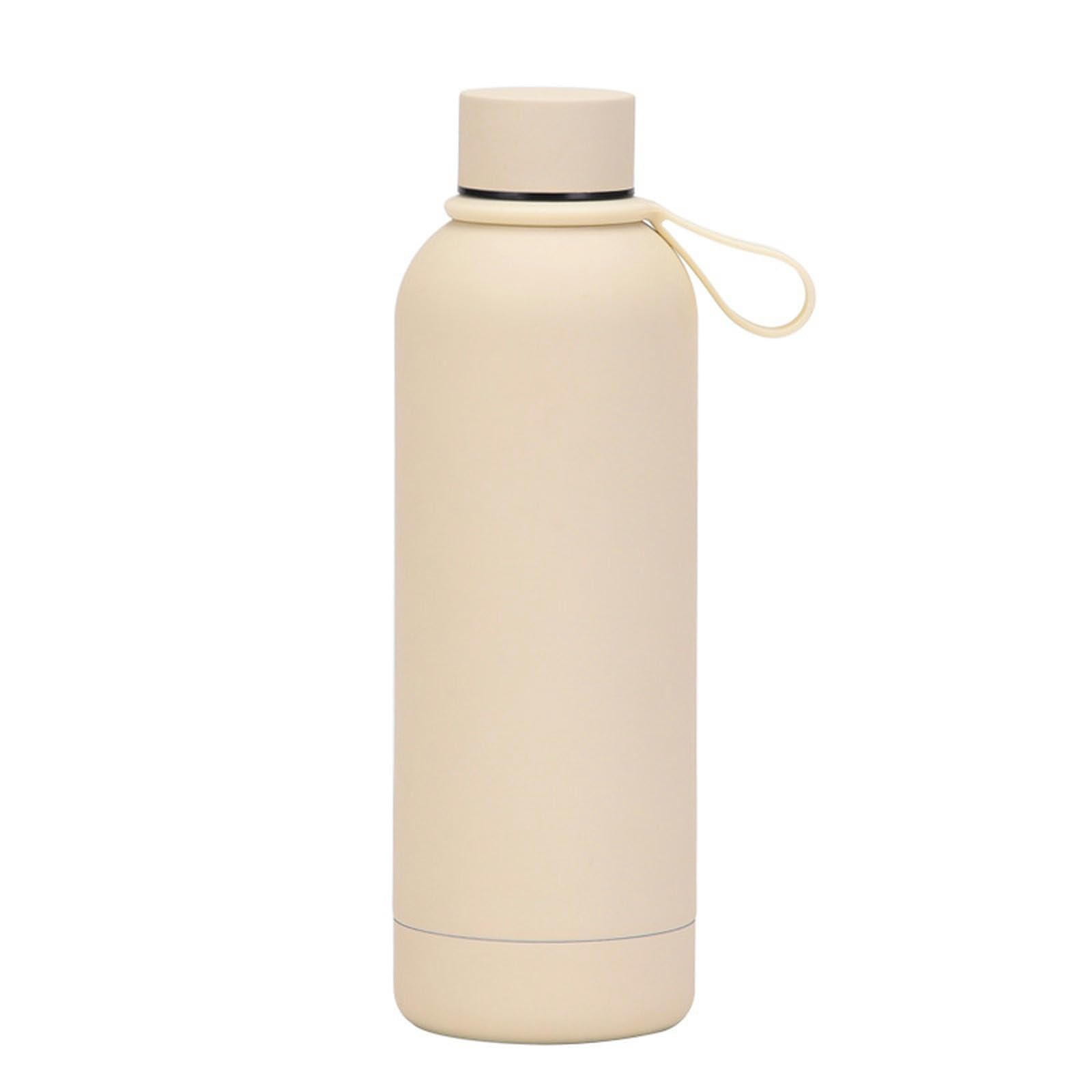 Gourde Isotherme THERMOS 500 Ml - Crème Jaune - Inox - Neuf étanche