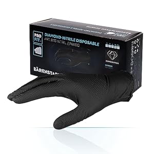 Pro Fit Nitril Montagehandschuhe 50er Pack Schwarz