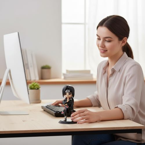 Image of Itachi Uchiha Action Figure 15 CM Anime Collectible Toy | Naruto Action Figure PVC Model for Kids & Adults | Anime Action Figure Toys for Display & Play - Itachi Uchiha - 15 CM