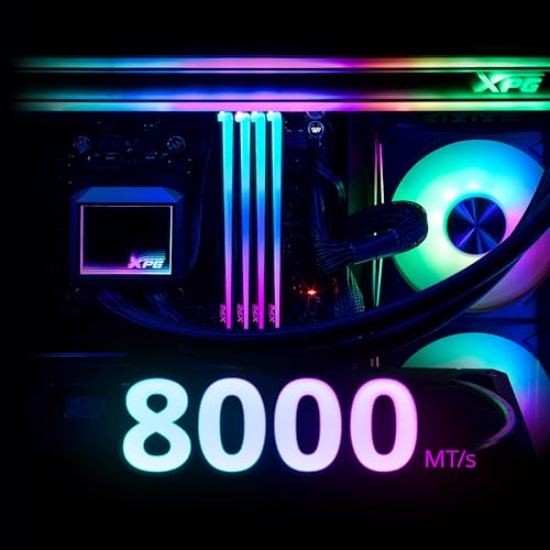 Image of ADATA NOVAKEY RGB DDR 16GB (1 * 16GB) 5600 MHz Desktop Memory RAM - Infinity Mirror 3D RGB, Premium 10-Layer PCB with Built-in PMIC & On-Die ECC, Intel XMP 3.0 & AMD EXPO Ready- AX5U5600C4616G-CNKRBK
