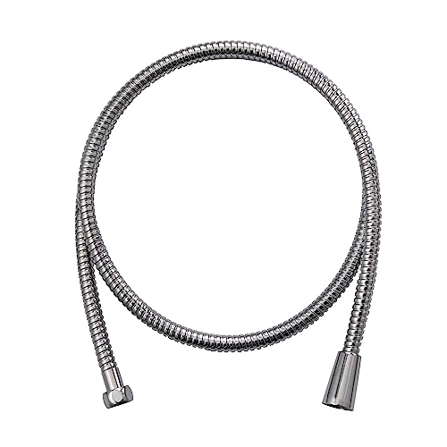 MIZSEI シャワーホース SUS製 S21542CP シルバー 1.5m G1/2規格対応 ステンレス製 交換用シャワーホース 浴室水栓用 耐久性・清潔感あるデザイン 水生活製作所 ミズセイ