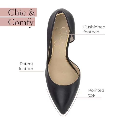 Jessica Simpson Women's Prizma D'Orsay Pump, Natural/Praline Raffia, 73