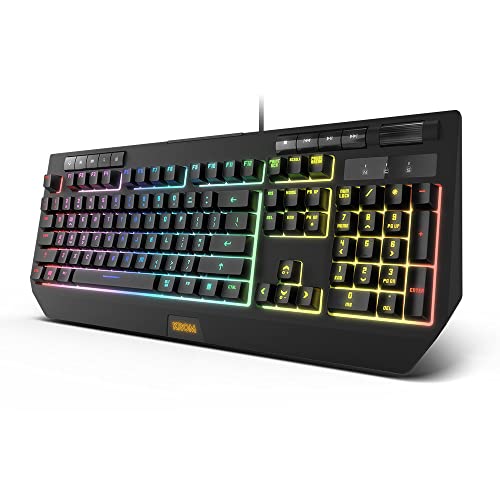 Teclado Gaming Krom Kuma RGB Layout PT, NXKROMKUMAPT
