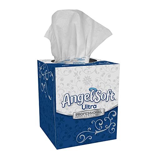 Angel Soft Ultra Professional Series Premium 2-Ply Facial Tissue By Gp Pro (Georgia-Pacific); Cube Box; 49470; 36 Boxes Per Case; 96 Sheets Per Box #TOP1