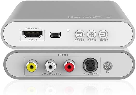 KanexPro Composite/S-Video to 4K HDMI Converter